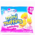 Hostess Whole Grain Mini Muffins Birthday Cake - Master Case 6/5 Count (1.61oz)