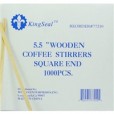 King Seal Wooden Stirrers - 1000 Count