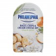 Philadelphia Bagel Chips & Cream Cheese Dip Chive Onion - 6 Count (2.5oz)