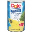 Dole Juice Pineapple - Case of 48/6oz
