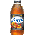 Diet Snapple Trop*A*Rocka - 16oz(Glass)