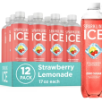 Sparkling ICE Strawberry Lemonade  -  12 Count (17oz)