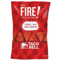 Taco Bell Fire! Mini Tortilla Chips - 1oz