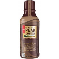 Gold Peak Almond Toffee Coffee - 14oz