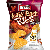Herr's Baby Back Ribs Potato Chips - 1oz