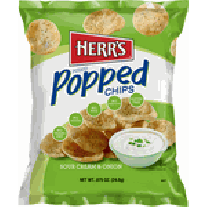 Herr's Popped Chips Sour Cream & Onion - 0.875oz
