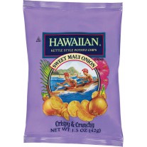 Tim's Cascade Hawaiian Kettle Style Potato Chips Sweet Maui Onion - 1.5oz