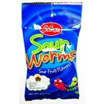 Sconza Sour Worms - 2oz