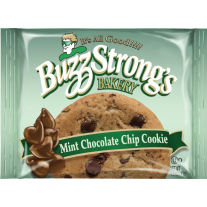 Buzz Strong Whole Grain Mint Chocolate Chip Cookie - 1.5oz