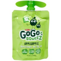 GoGo SqueeZ Apple Apple Applesauce Pouch - 3.2oz