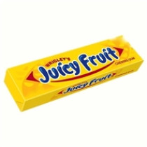 Wrigley's Juicy Fruit Gum - 6 Sticks
