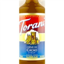 Torani Creme De Cacao Syrup - 25.4oz