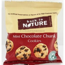 Back to Nature Mini Chocolate Chunk Cookies- 1.oz