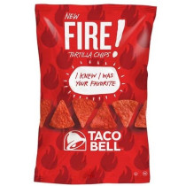 Taco Bell Fire! Mini Tortilla Chips - 1oz