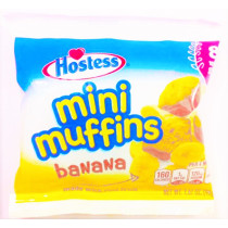 Hostess Whole Grain Mini Muffins Banana - Master Case 6/5 Count (1.61oz)