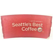 Seattle's Best Hot Cup Sleeves - 1380 Count (12oz-20oz)