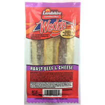 Landshire Wedge Roast Beef & Cheese - 4.5oz