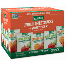 Sensible Foods Crunch Dried Fruit Variety Pack - 20 Count (0.32oz)