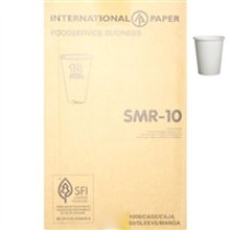 Hot Paper Cups 10oz - White 1000ct