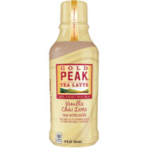 Gold Peak Vanilla Chai Latte with Milk - 14oz