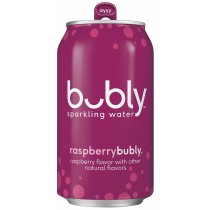 Bubly Raspberry - 12oz 