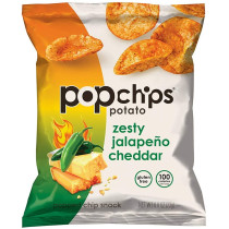 Pop Chips Zesty Jalapeño Cheddar - 0.8oz