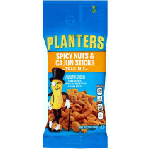 Planters Trail Mix Spicy Nuts & Cajun Sticks - 2oz