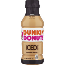 Dunkin' Donuts Iced Coffee Espresso - 13.7oz