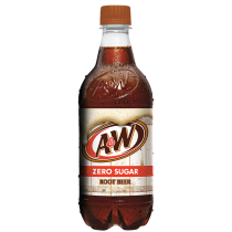 A&W Zero Sugar Root Beer - 24 Count (16.9 oz)