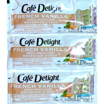 Cafe Delight French Vanilla Syrup Packets - 200 Count