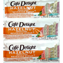 Cafe Delight Hazelnut Syrup Packets - 200 Count