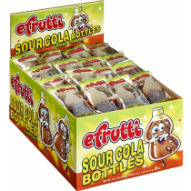 Efrutti Sour Cola Bottles Gummi Candy - 80 Count (.28oz)