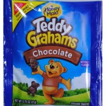 Teddy Grahams Chocolate - 0.75oz