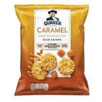 QUAKER CARMEL Rice Crisps - 60/.91 oz bags