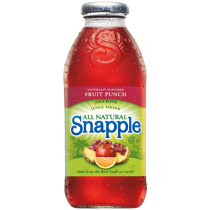 Snapple Fruit Punch - 16oz(Glass)