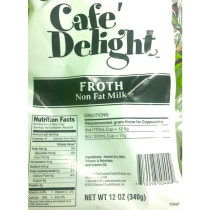 Cafe Delight Frothy Cappuccino Topping - 12oz