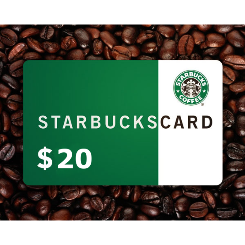 $20 Starbucks Gift Card